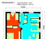 Predáme novostavbu bungalovu, 93 m2, Golianovo – fotka 2